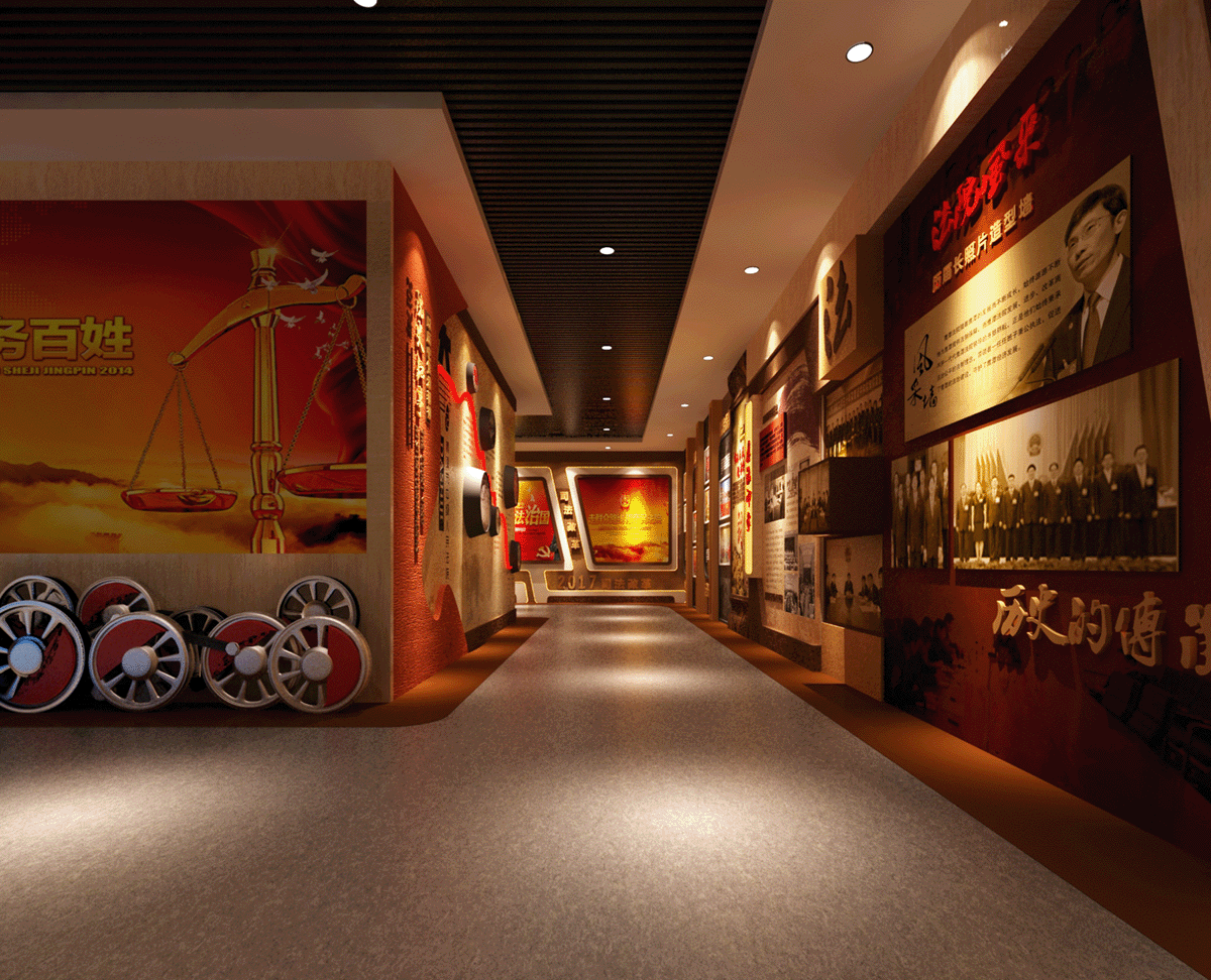 江西法院档案馆展示设计